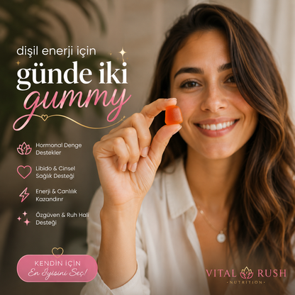 Hormonal Denge Düzenleyici Libido Arttırıcı Gummy