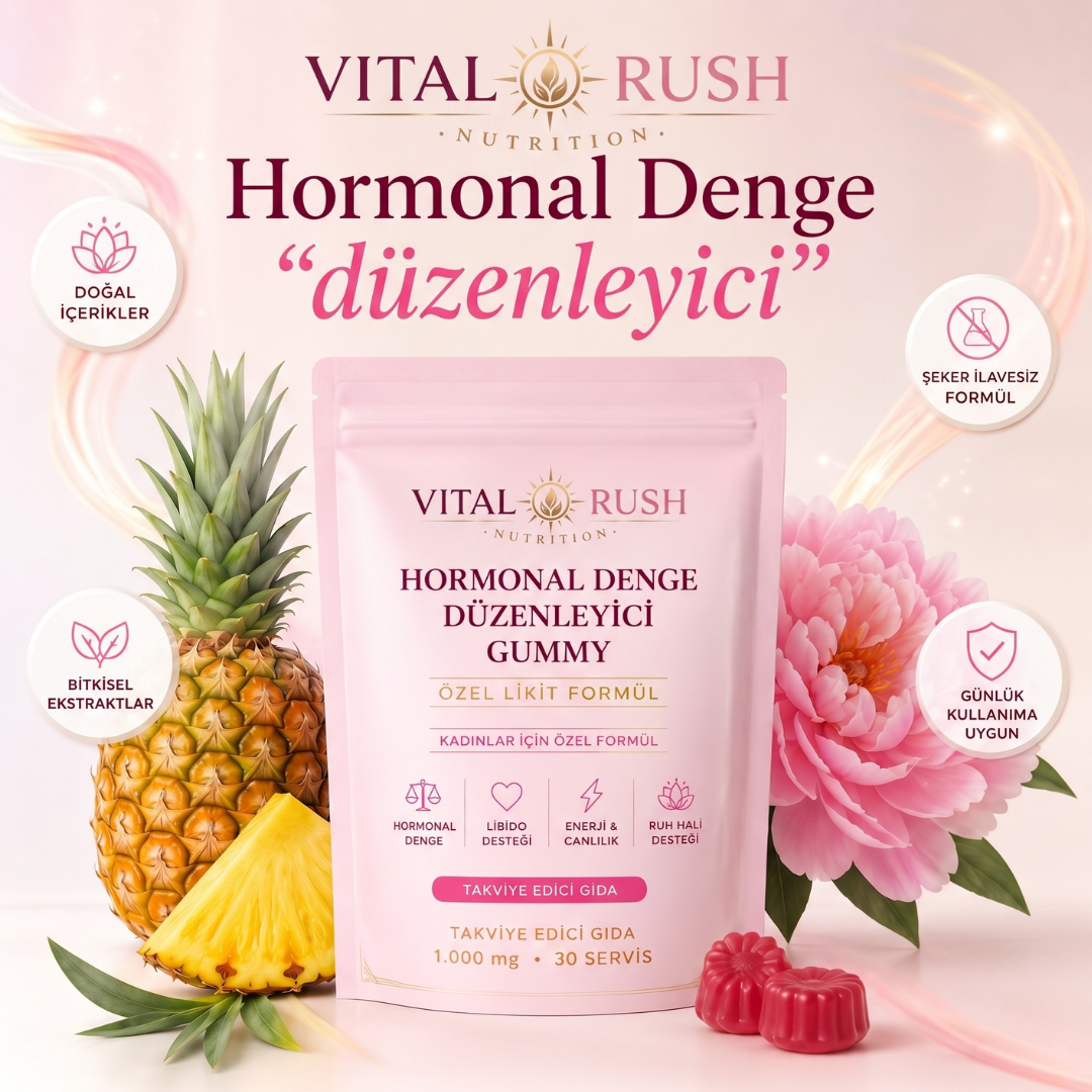 Hormonal Denge Düzenleyici Libido Arttırıcı Gummy